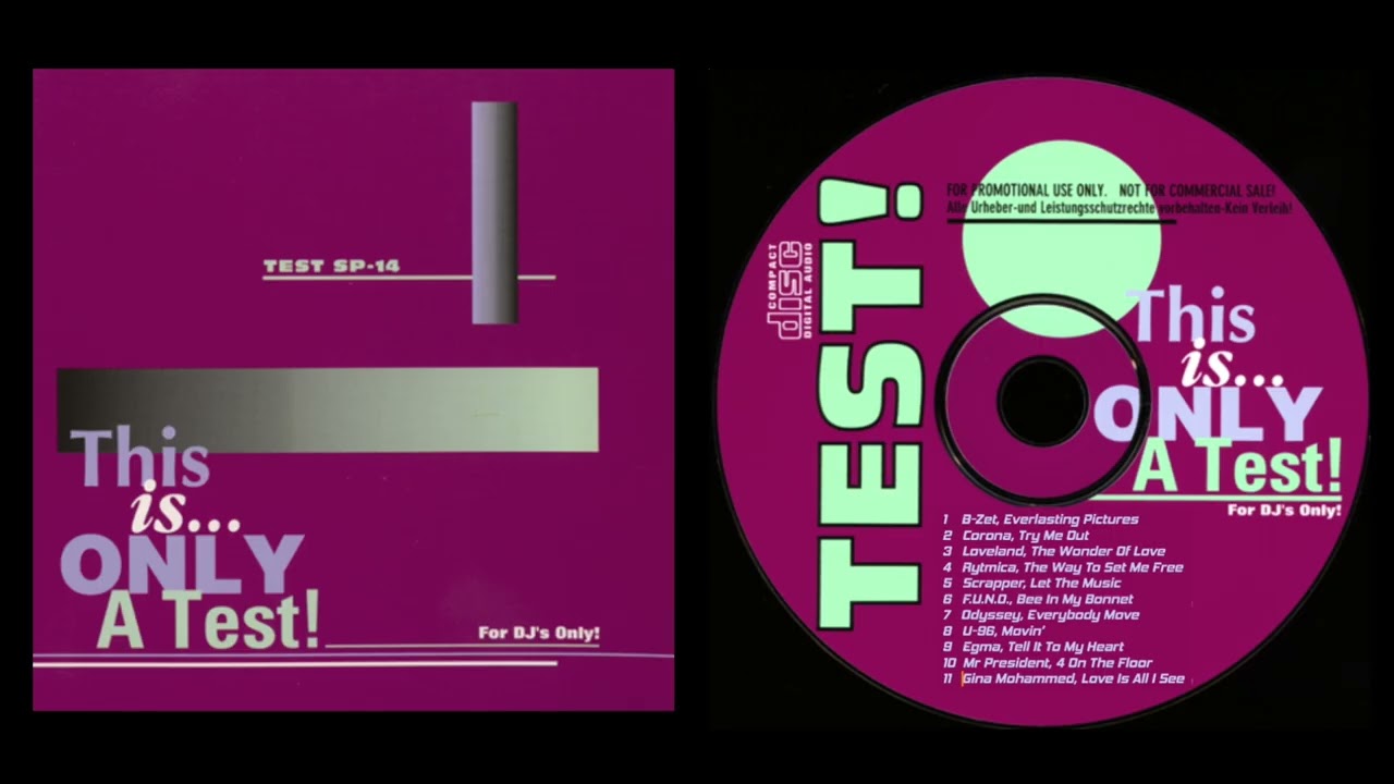Razormaid! This Is Only A Test CD 14 Medley (DJ Randy Key Mixer) #dj #megamix #nonstop #continuous