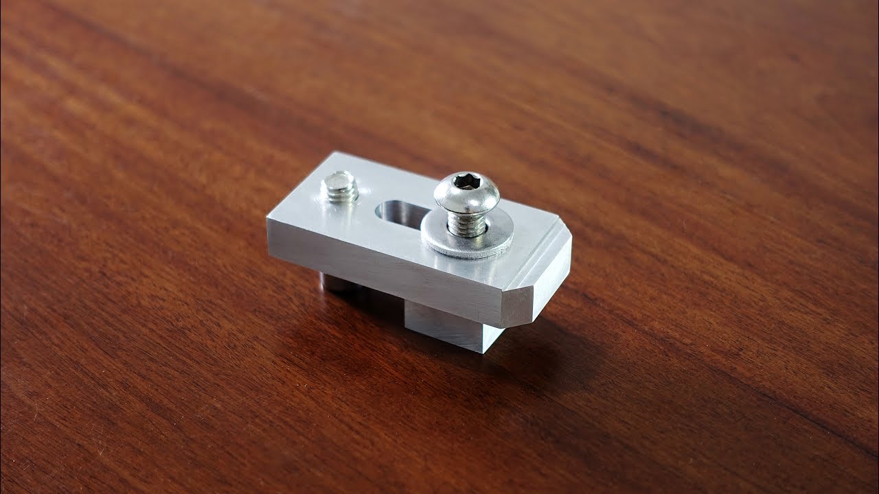 CNC machining step clamps DIY - CNC Router