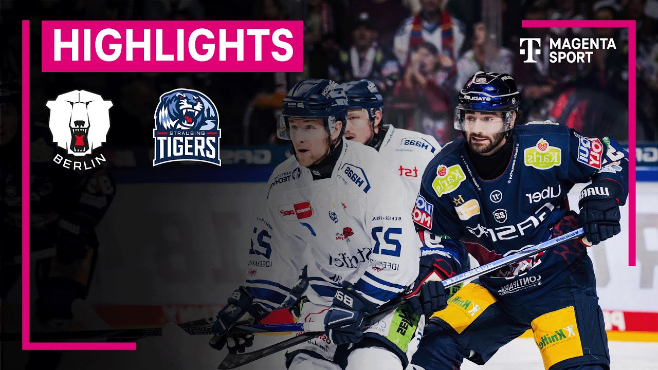 Eisbären Berlin - Straubing Tigers | PENNY DEL Playoffs | MAGENTA SPORT