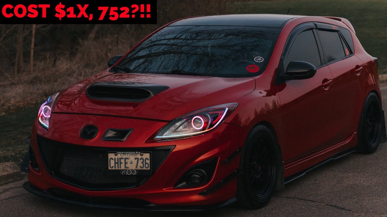 How Much It Cost To Build My FBO 300WHP Mazdaspeed 3! 2022