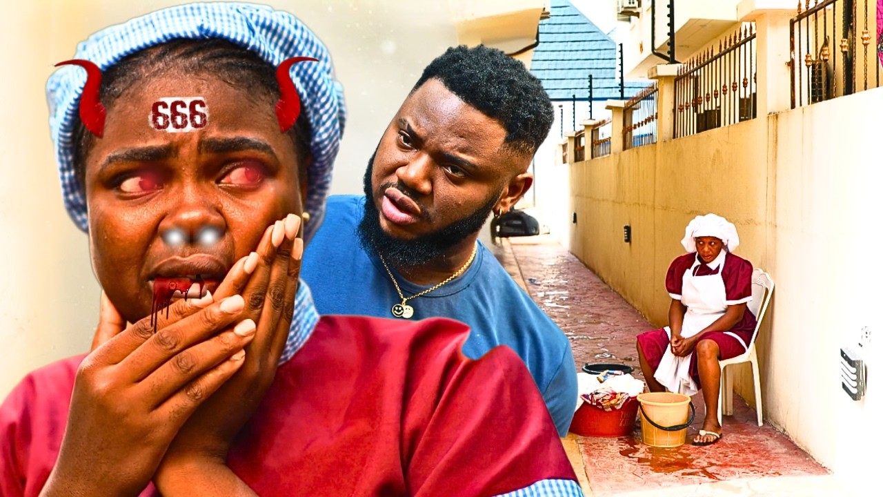 Stop Everything And See What This Occultic Wicked Oga Did To This Poor House Girl - Nigerian Ritual