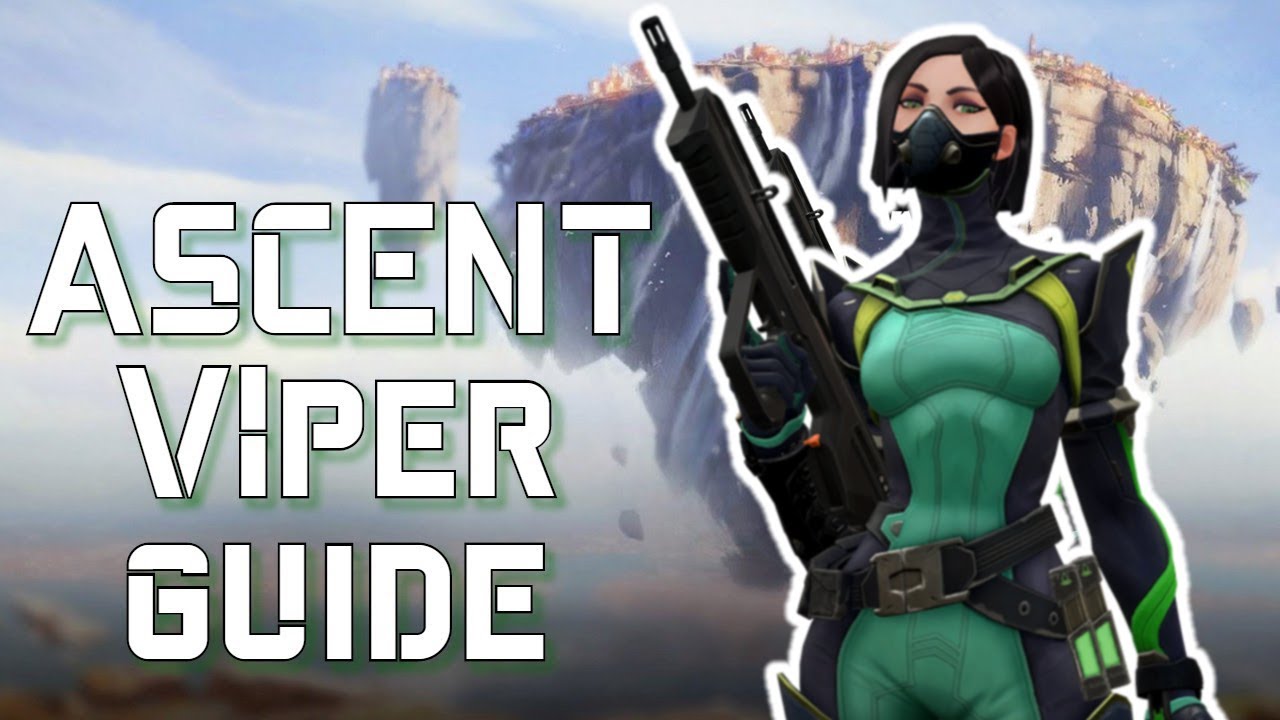 VALORANT Viper Guide on Ascent - One Way Smokes & Attacking!