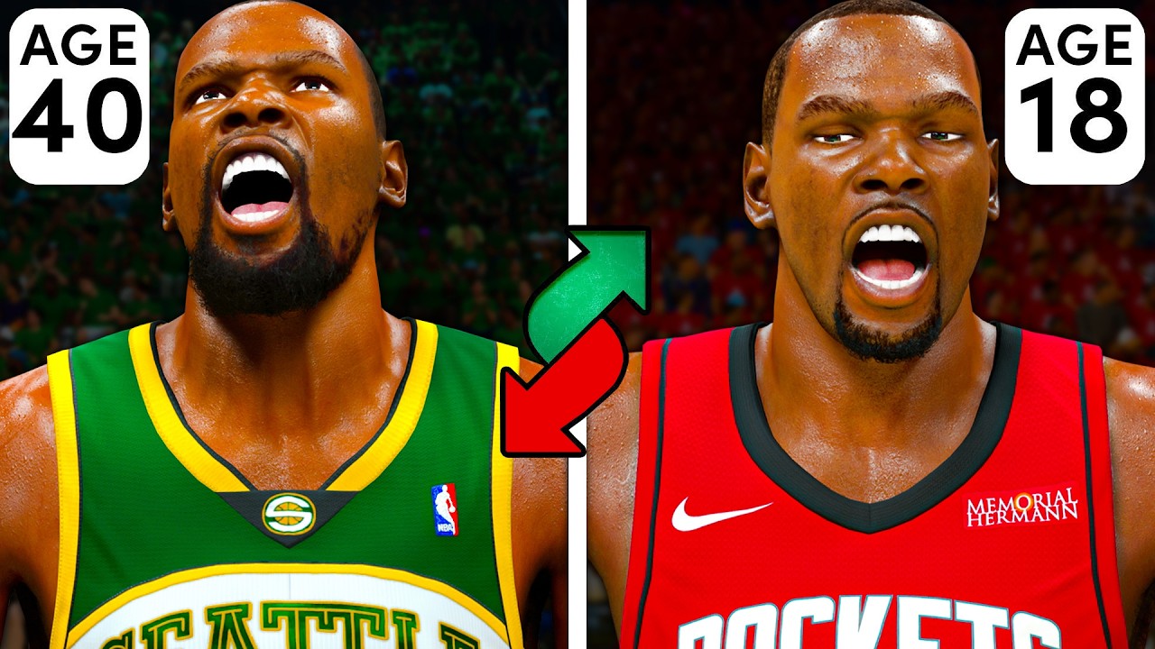 I Put KD's Age In Reverse