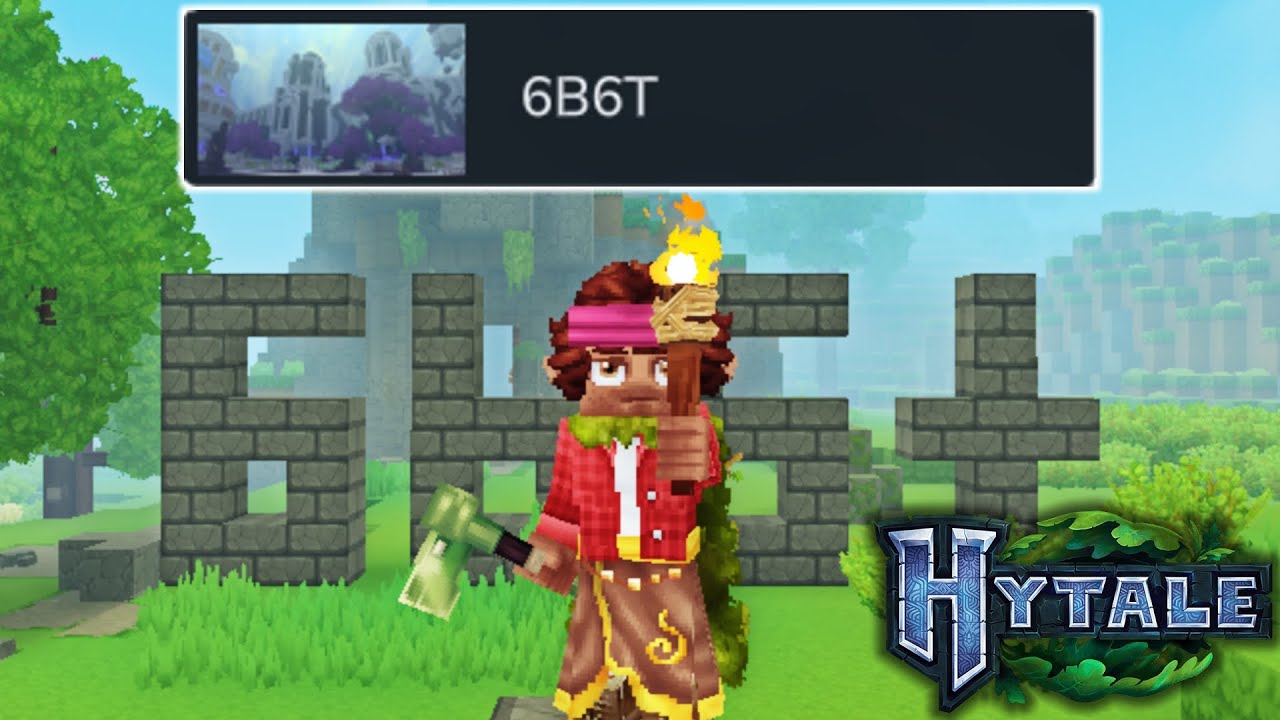 Hytale's First ANARCHY SERVER (6b6t)