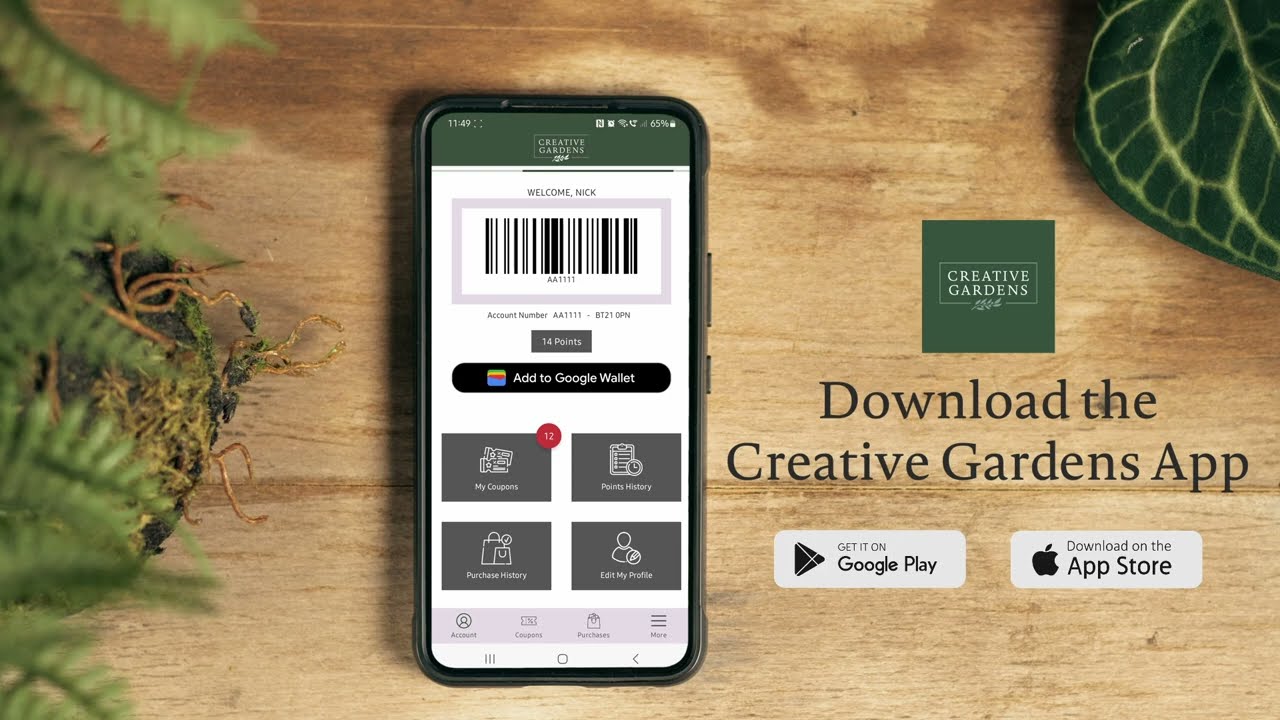 Download the Creative Gardens Club App | Creative Gardens