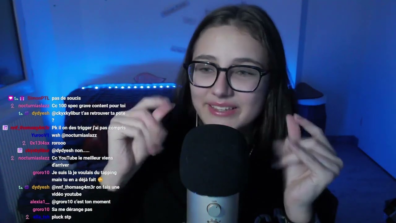 ASMR FR- On crée une vidéo en direct (vous avez tout fait à ma place)