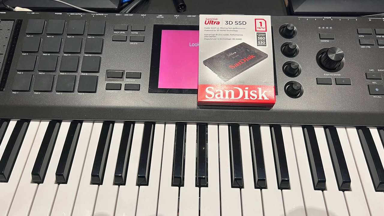 MPC Key 61 SSD Install
