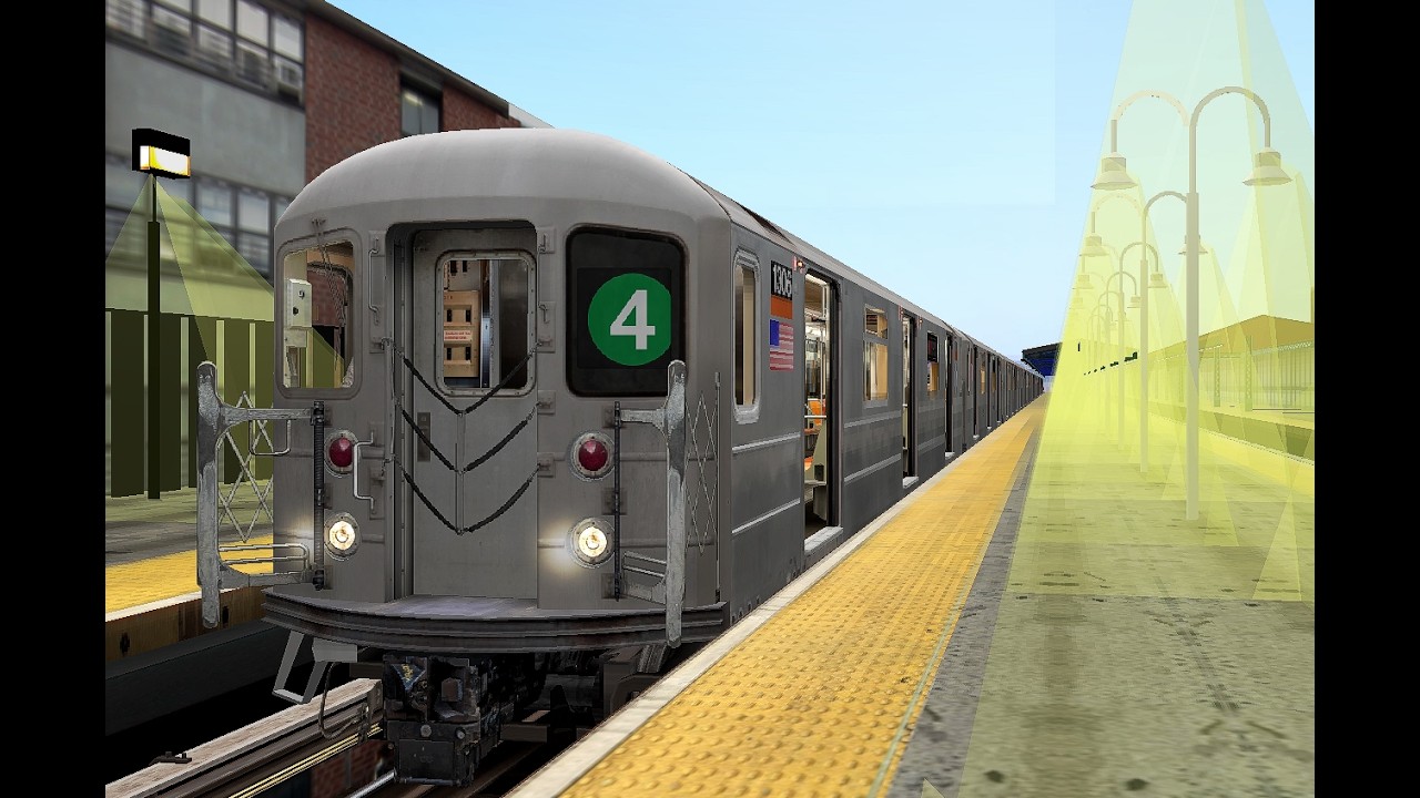 openbve short Run : IRT { R62 } 4 woodlawn to 125 street