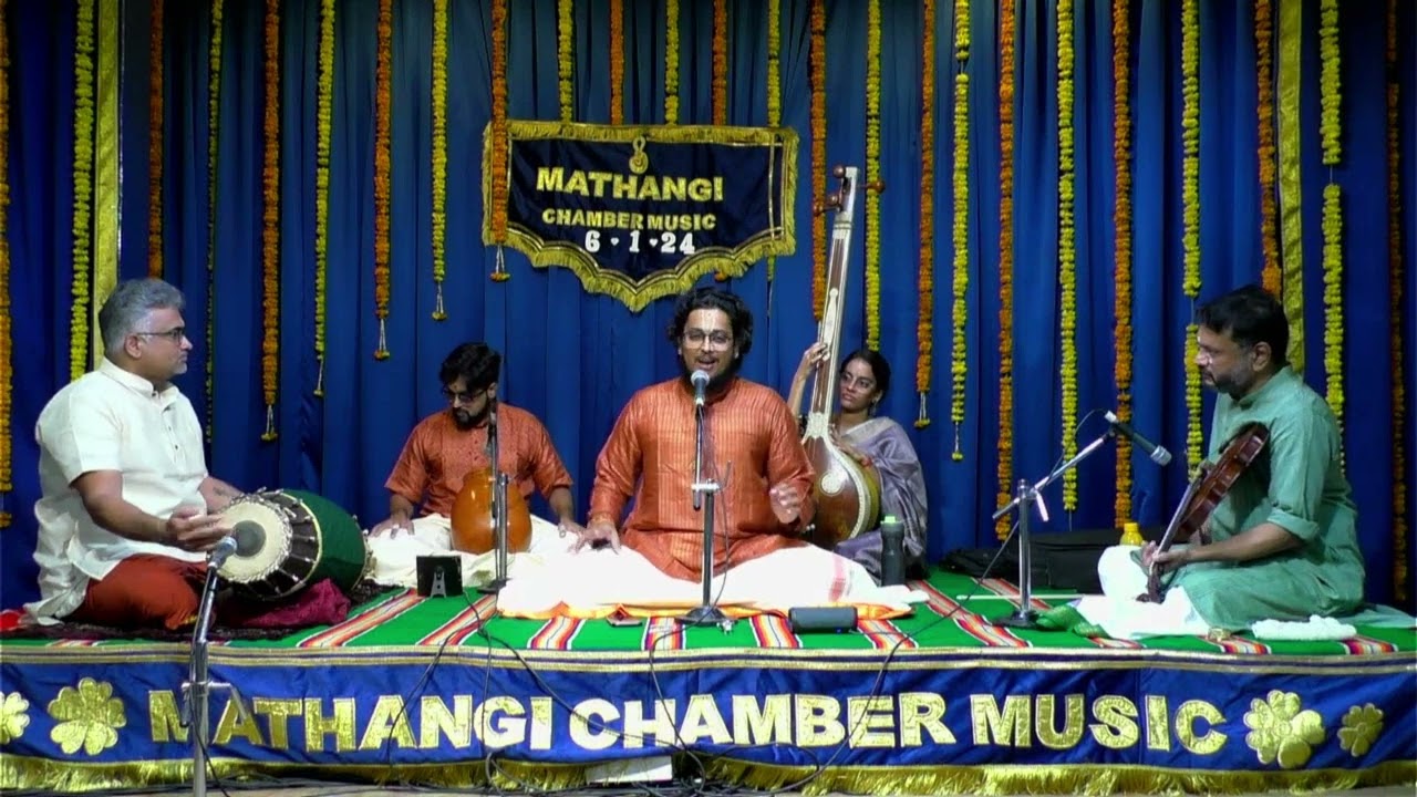 January 2024 Concert Series - Vocal concert by Vid Sunil R. Gargyan
