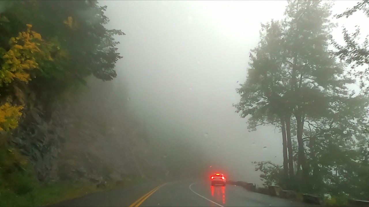 Foggy and Cloudy Logan's Pass (Mr. Kitty - After dark)