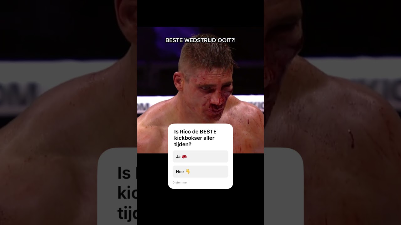 Dit gevecht was legendarisch 🥊#ricoverhoeven #throwbackthursday