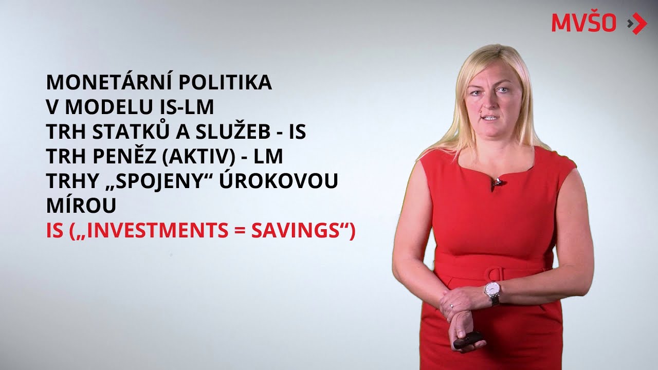 Monetární politika v modelu IS-LM | EDULAM