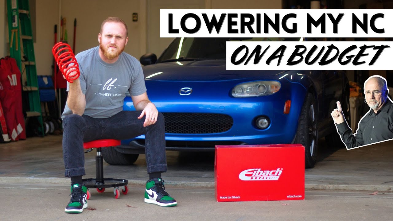 Eibach Lowering Spring Install on my NC Miata!