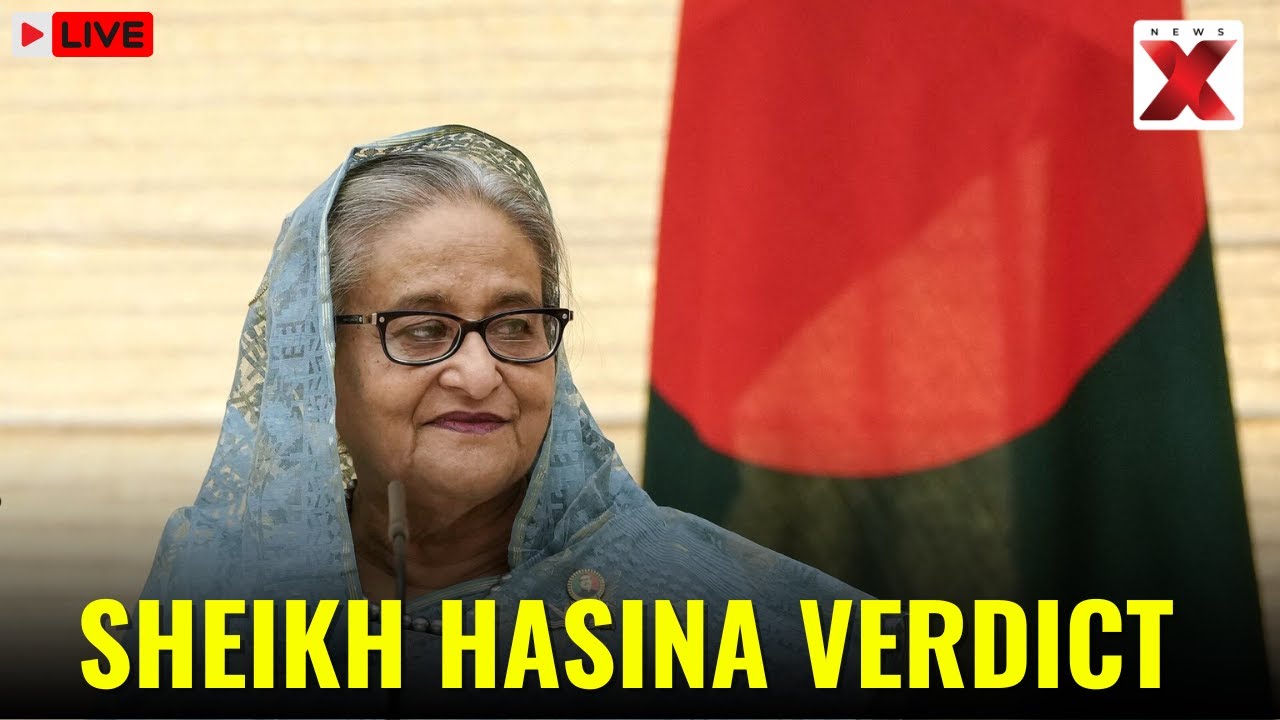 Sheikh Hasina LIVE: ICT Judgment on Sheikh Hasina | High Alert in Dhaka | Bangladesh Security