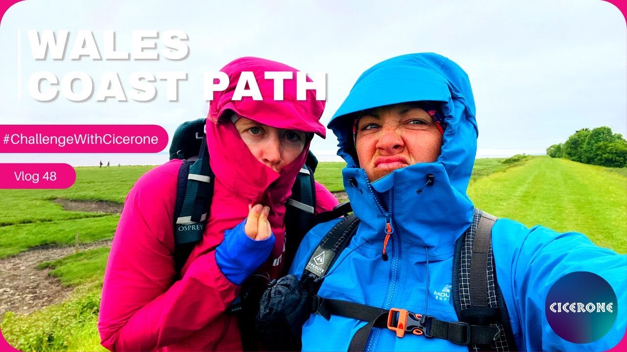 Getting WET in Wales & Meeting Mélissa | Wales Coast Path 48/50