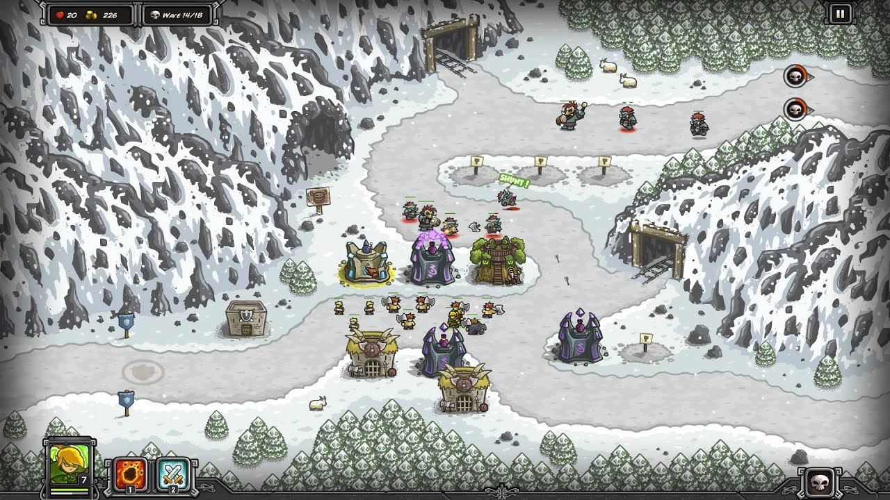 Kingdom Rush — Icewind Pass: Normal