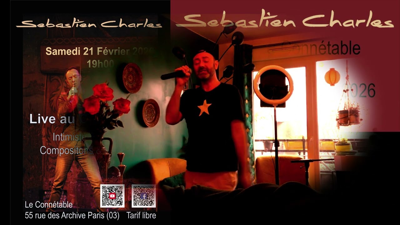 Bande annonce concert Sébastien Charles