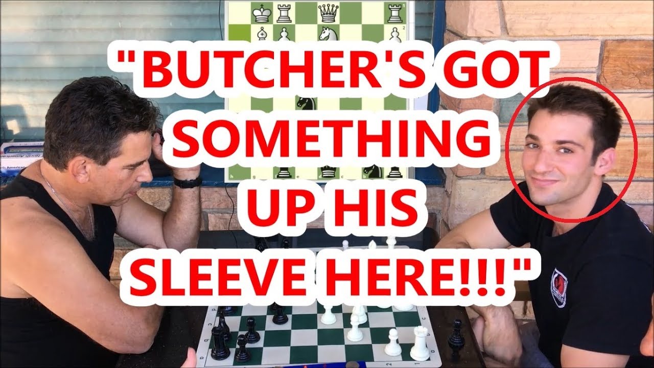 Chess Master Has Something Up His Sleeve For Famous Trash Talker! Butcher vs Brooklyn Dave