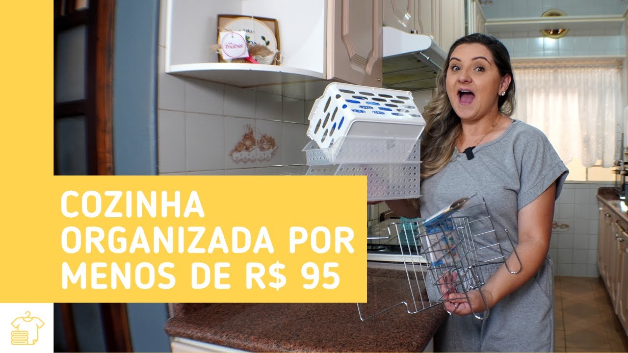 8 IDEIAS BARATINHAS PARA VOCÊ ORGANIZAR SUA COZINHA | GIGA | #crisribeirotv #organizaçãodacozinha