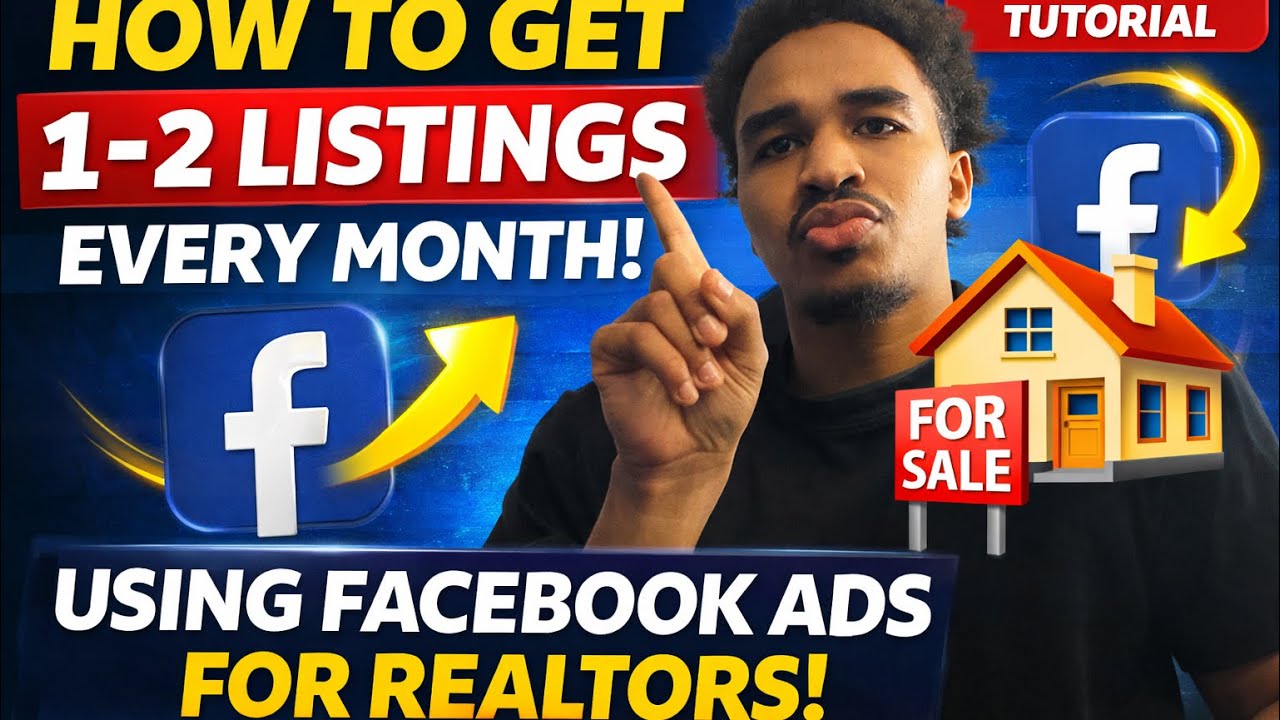 How To Get 1-2 Listings+ with Facebook Ads For Realtors [ Step by Step Tutorial ]