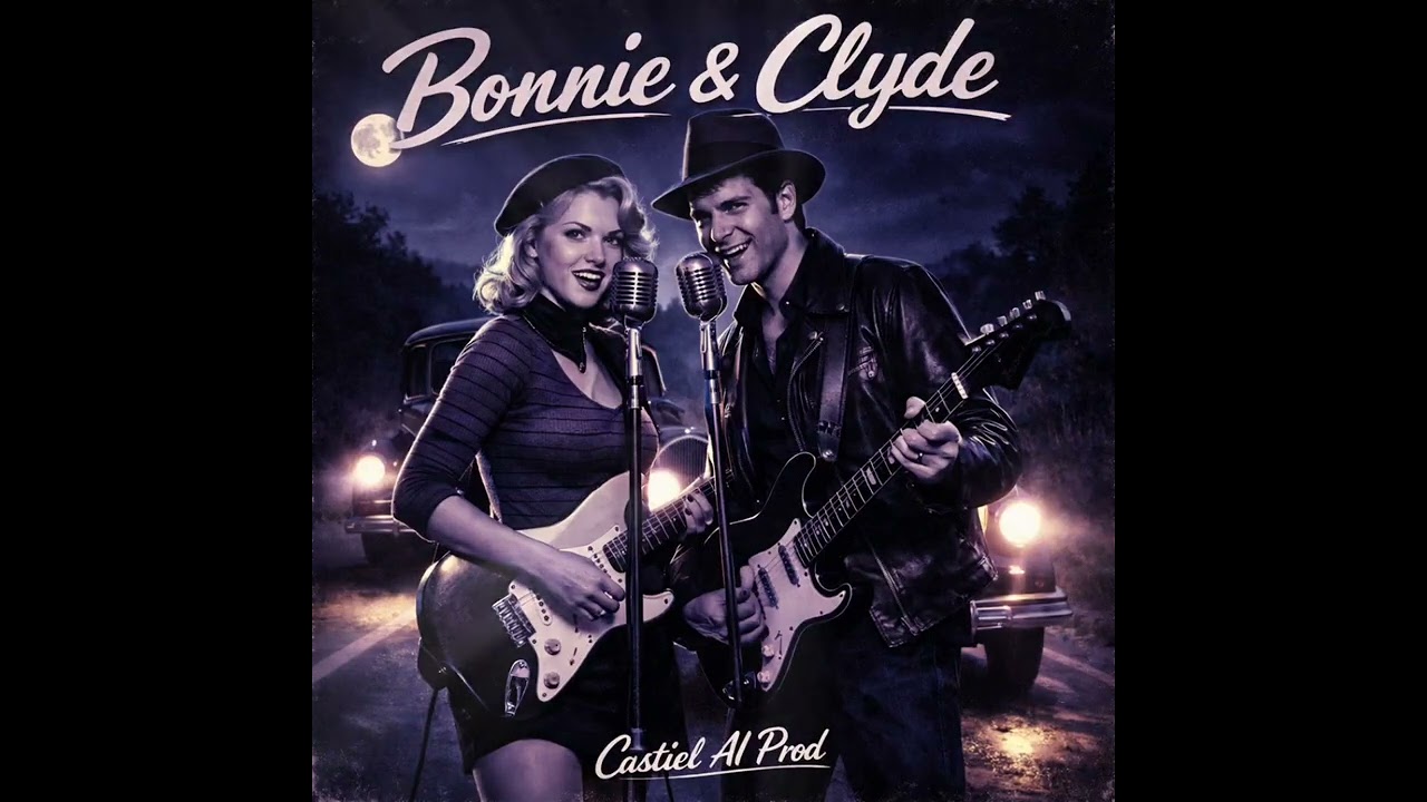 Bonnie & Clide - 60's rock&roll - Haristone Cover AI