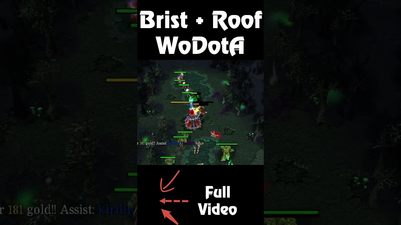 Bristleback + Rooftrellen WoDotA - Episode 67 | Top 10  | Rampage | DotA 1