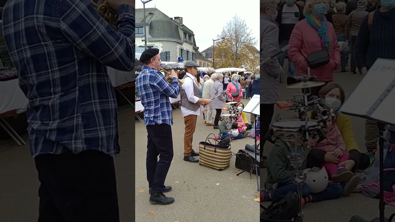 Mon Ami Bruno Le Leuch au Marché de Ploemeur le 14 Novembre 2021