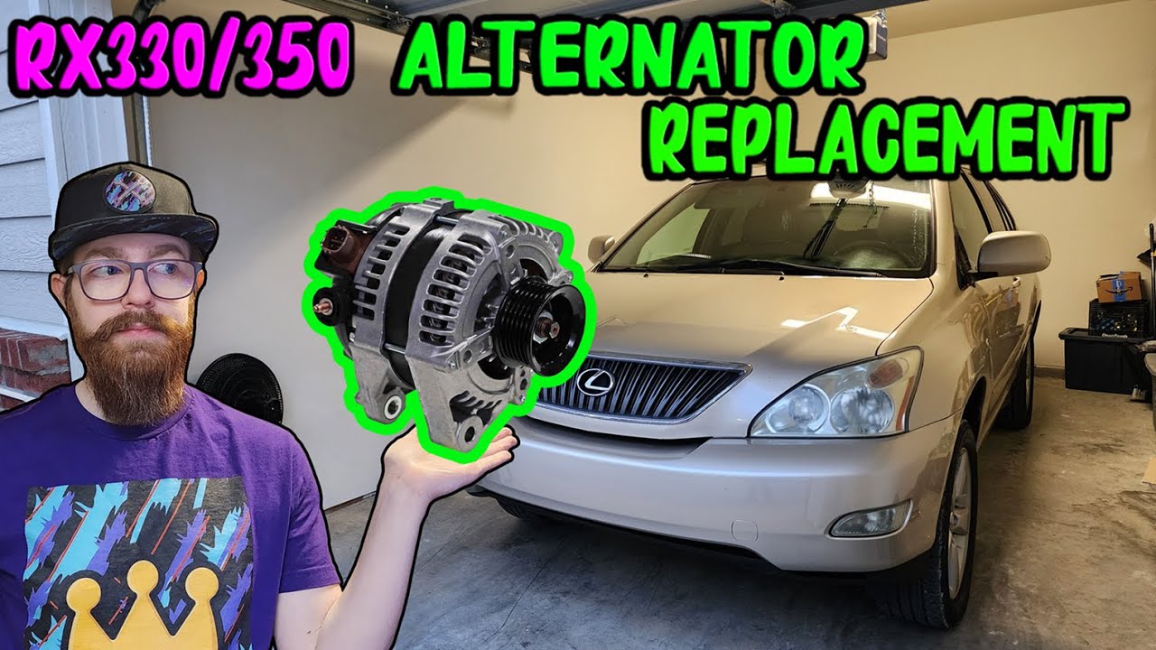 Замена генератора для Lexus RX330/RX350/V6 Highlander 2003-2008 годов выпуска.
