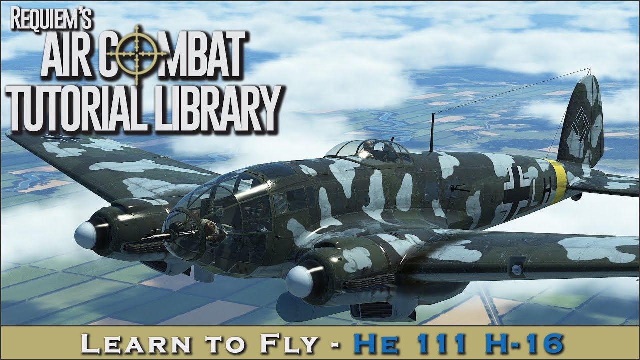 Learn to fly the He 111 H-16