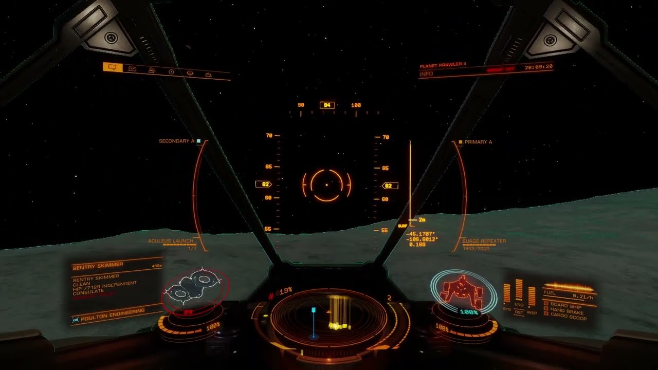 Elite Dangerous - Stealth Skimmer Takedown