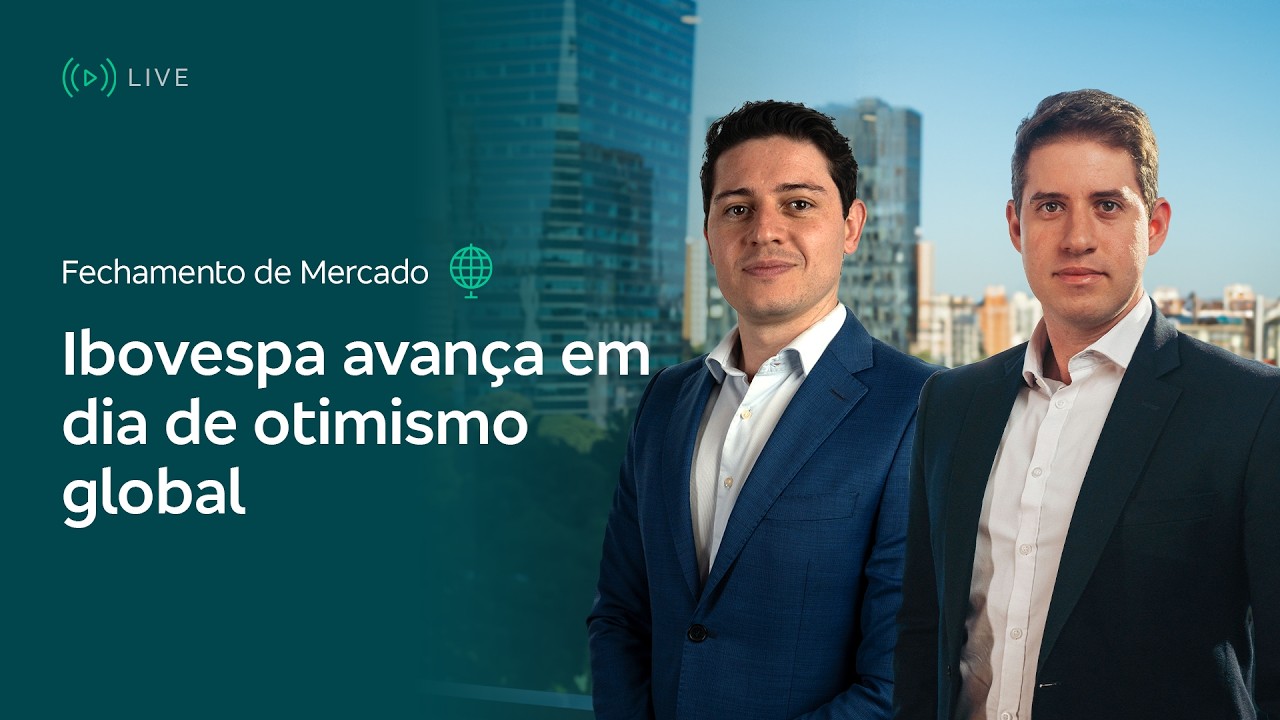 Fechamento de Mercado - Ibovespa avança em dia de otimismo global - 09/02