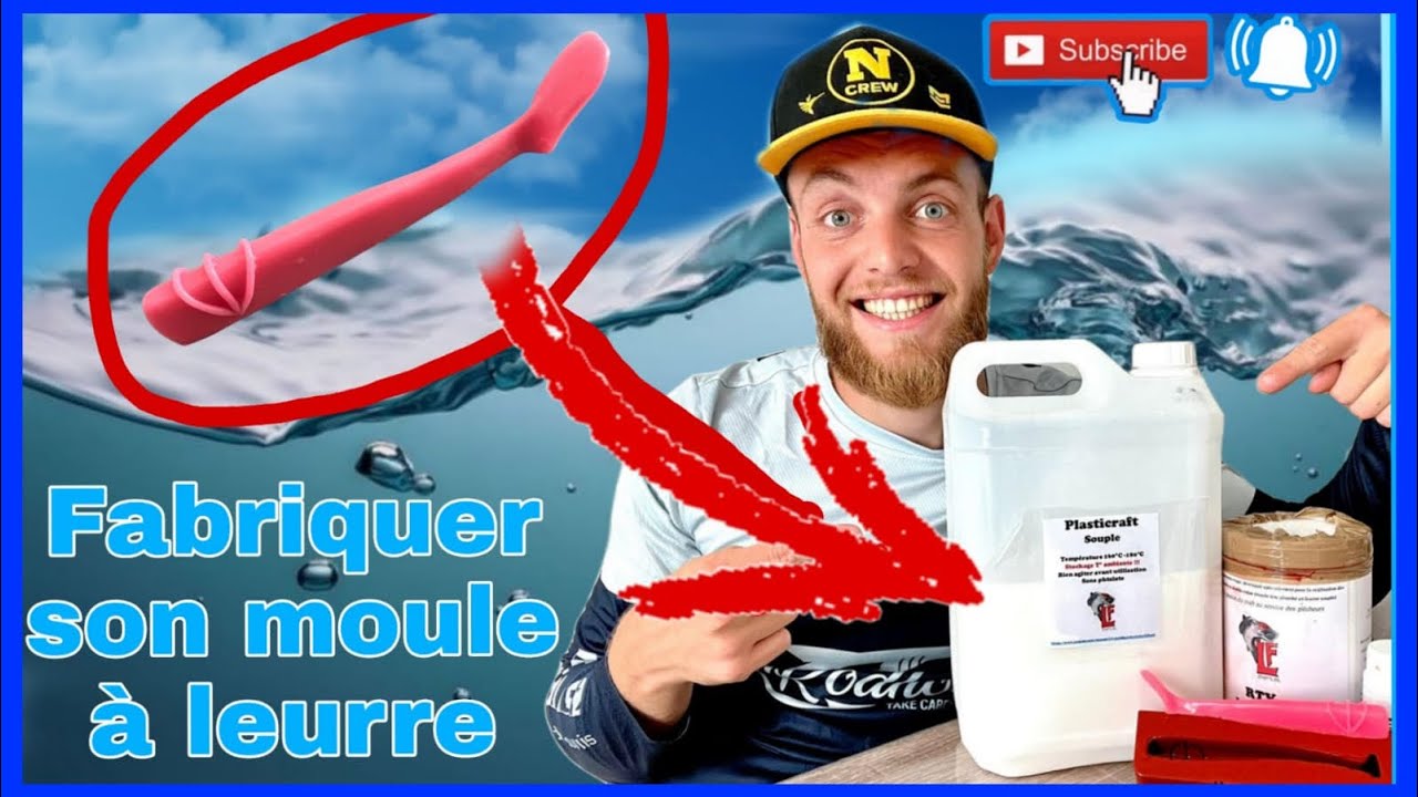 Tuto : Comment fabriquer un moule à leurre souple ?