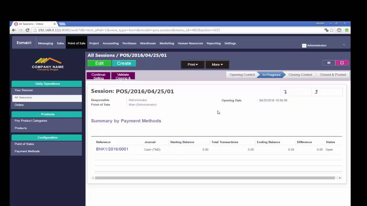 Odoo Backend theme - esmairi theme