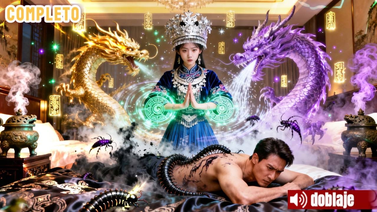 Joven de Miao sale forzada al mundo,salva con un gesto un CEO envenenado.¡Ella es la Reina de la Gu!