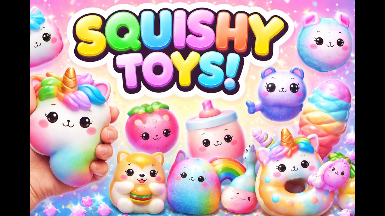 Oddly Satisfying Squishy Toys Compilation