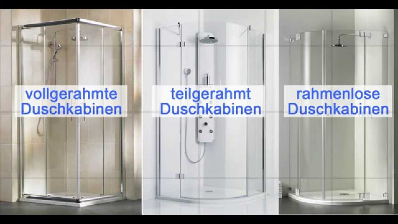 Duschkabinen - das grosse Beratungsvideo