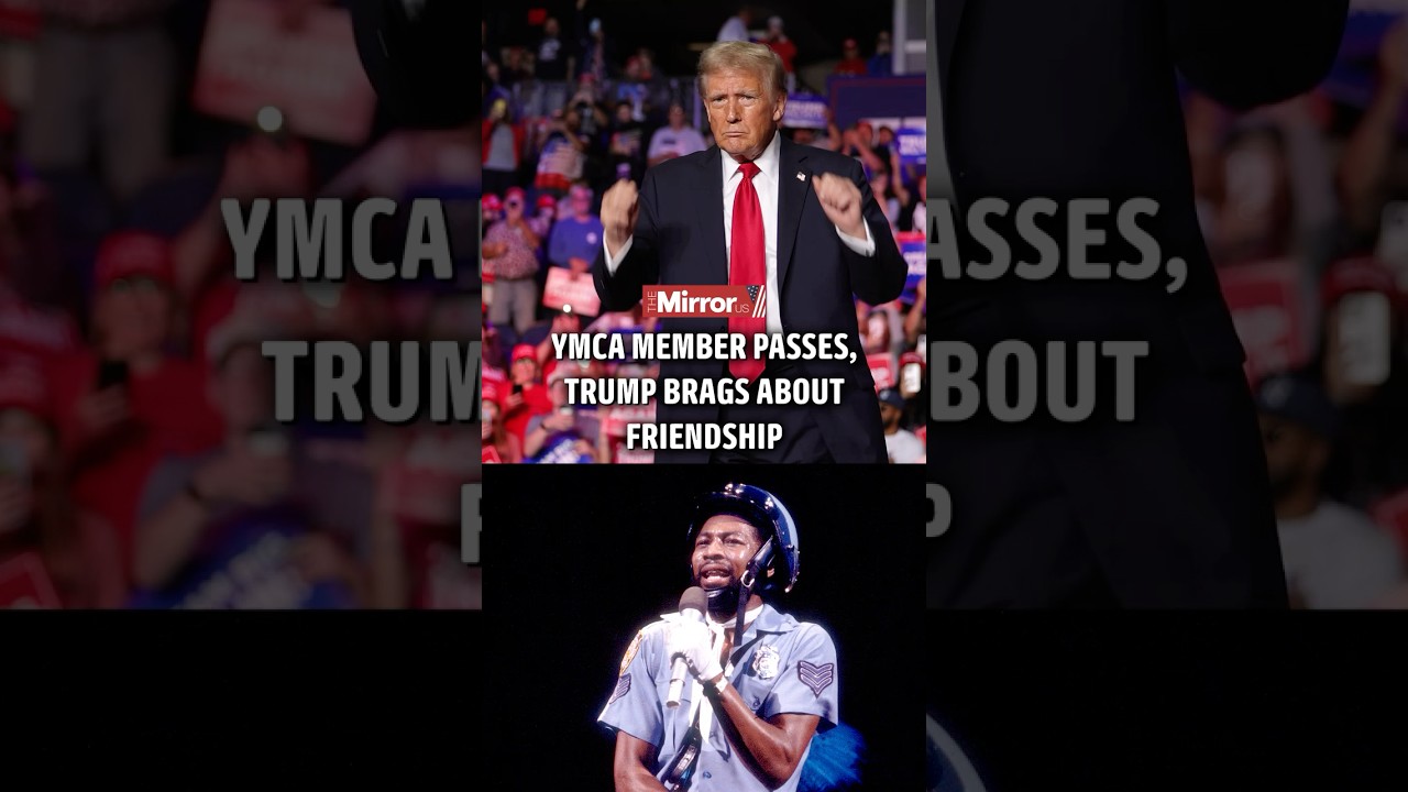 YMCA singer passes, Trump brags about rally attendance