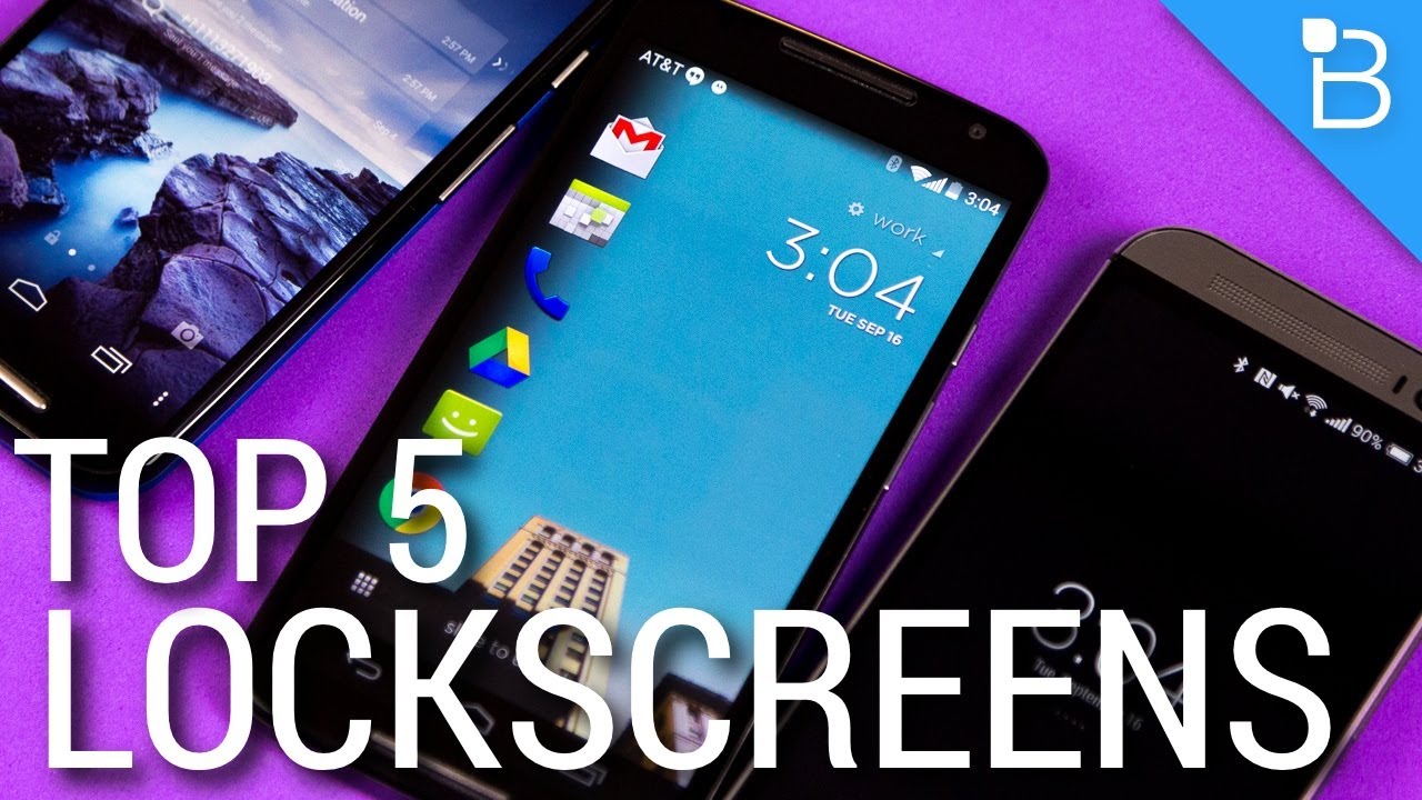 Top 5 Android Lockscreens!