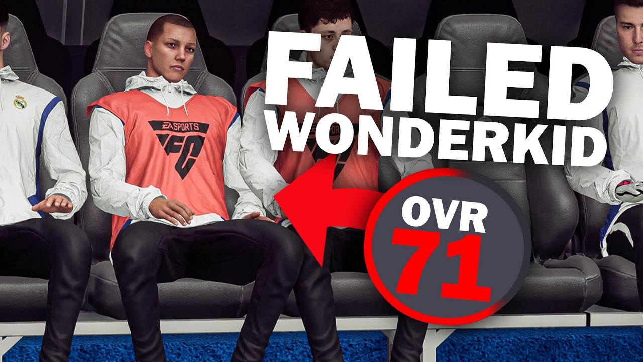 I Started Player Career Mode as a Failed Wonderkid...
