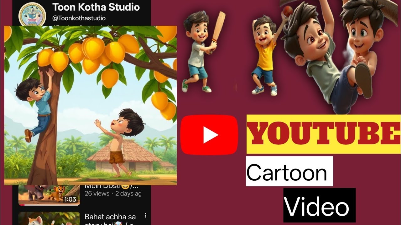 Cartoon Video 🔥ll Cartoon Video in Hindi ll Cartoon Content Video🔥