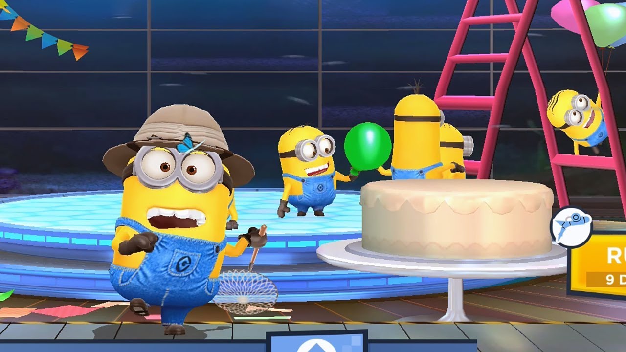 Minion Rush - Hunter Minion catch butterflies in AVL - 5 Year Celebration