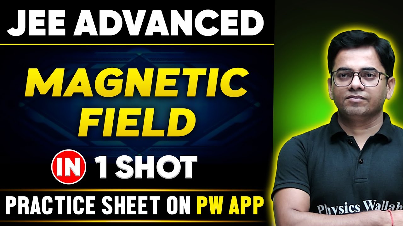 MAGNETIC FIELD in One Shot | JEE ADVANCED 💪 | Basics to PYQs 🔥