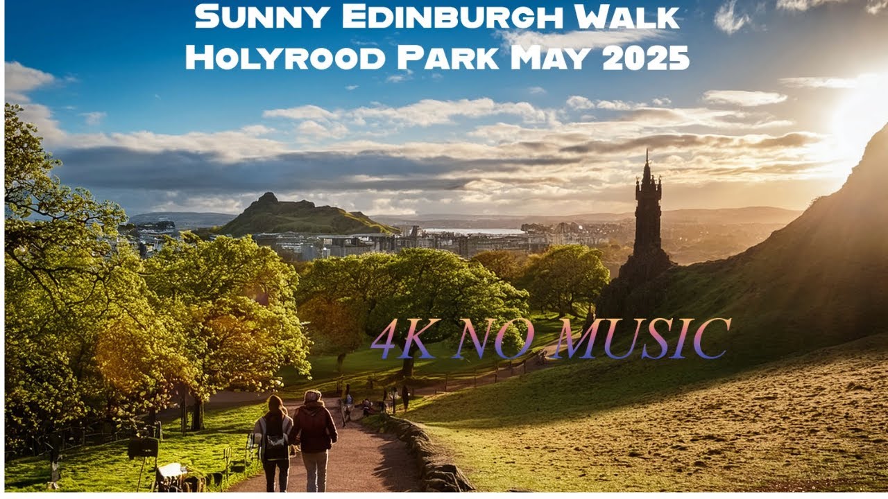 Sunny Walk Edinburgh Holyrood Park **NEW**May 2025 Sounds of Nature