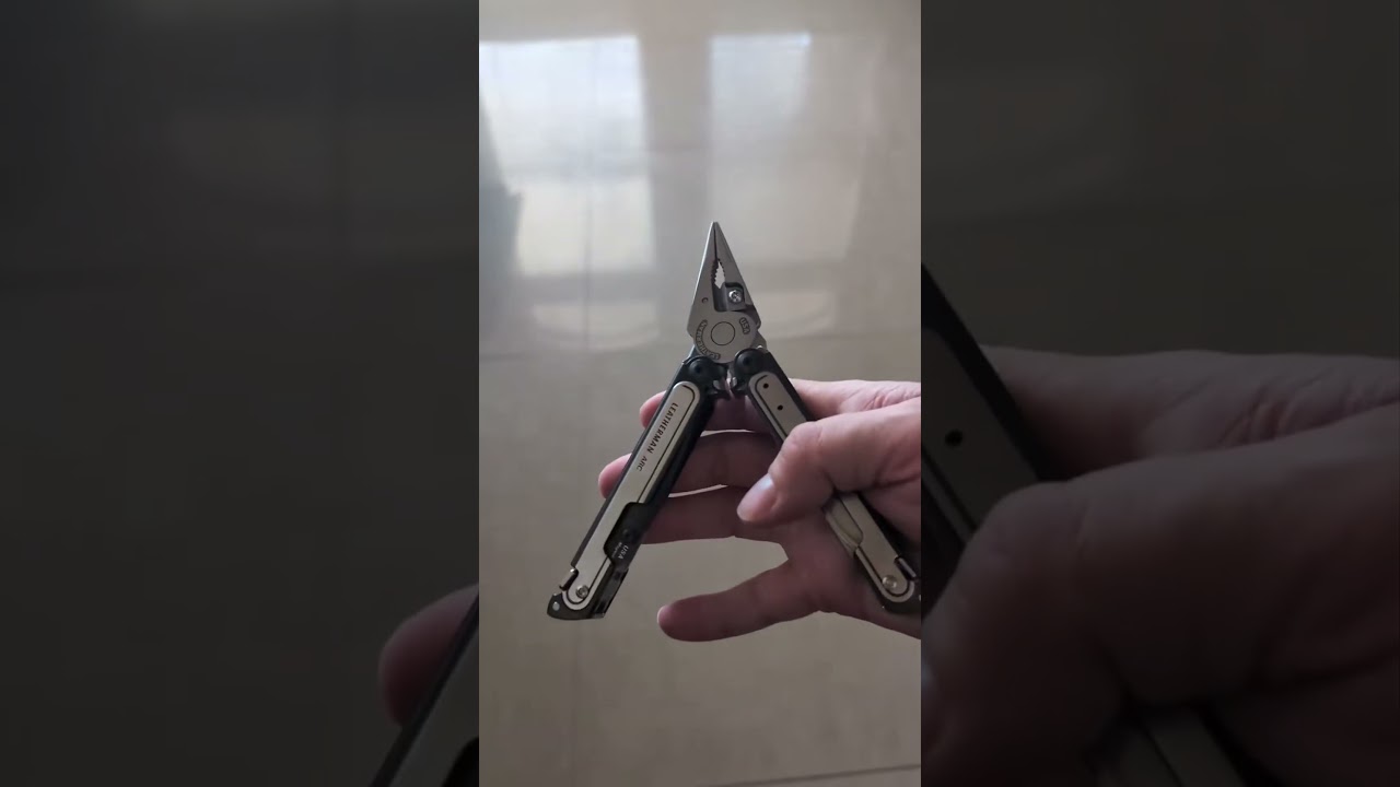 The proper way to open a Leatherman Arc @LeathermanToolGroup #leatherman #multitools #edc