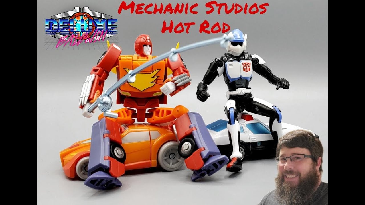 Deluxe Baldwin Reviews Legends Class Mechanic Studios MS-21 Flame Walker! (Hot Rod)