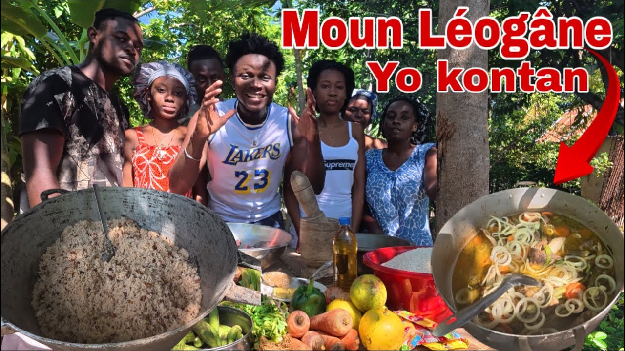 Vin gade Kijan nou prepare yon bon Diri Kole ak dòb kalalou nan Leogane