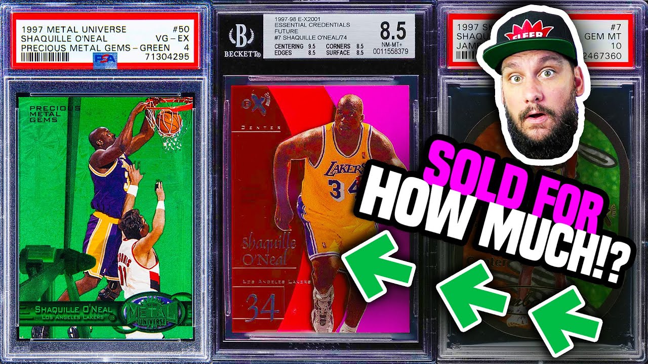 15 Rare Shaquille O'Neal SHAQ Basketball Cards from the 90's! 🌟 You'll Wish You Bought Sooner! 😱🔥