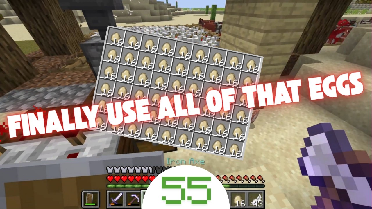Minecraft #55 - Redstone Eggs!