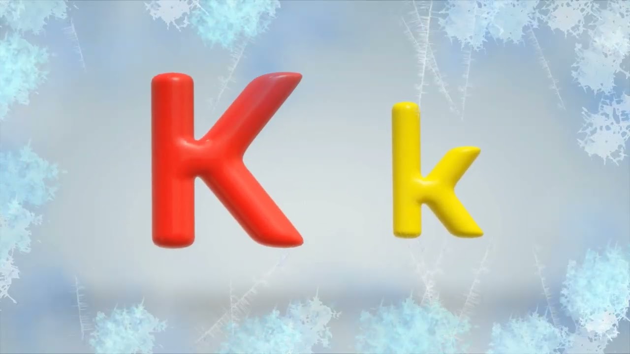 Alphabet Letters according to baby Kian