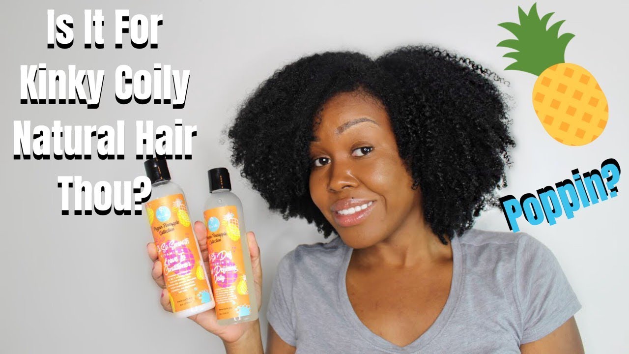 CURLS Poppin Pineapple Collection Styling Products | On Thick Type 4 Natural Hair